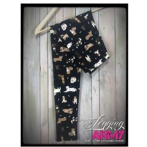 Adopt Don’t Shop Legging Army Leggings